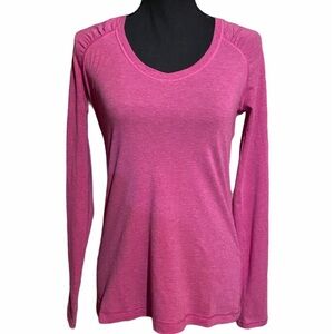 Z by Zella Ruched Activewear Long Sleeve Top M